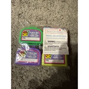 Travel jacks with case new